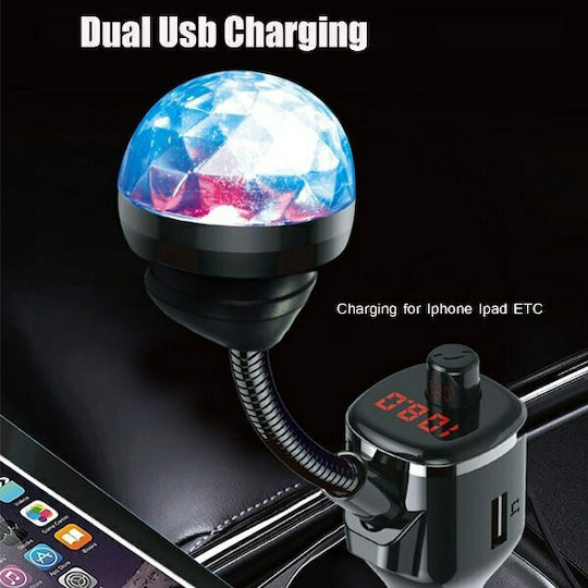FM Car Transmitter with Bluetooth / MicroSD