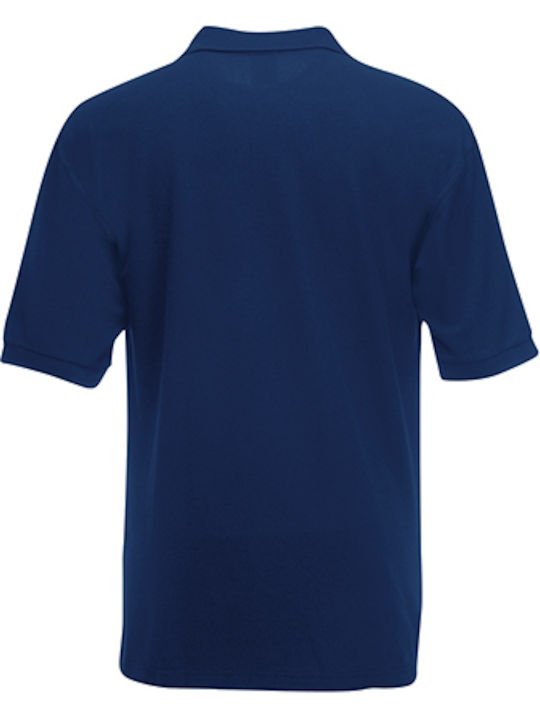 Fruit of the Loom 65/35 Men's Short Sleeve Promotional Blouse Navy Blue