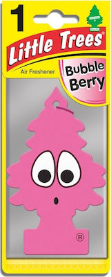 Little Trees Car Air Freshener Tab Pendand Bubble Berry