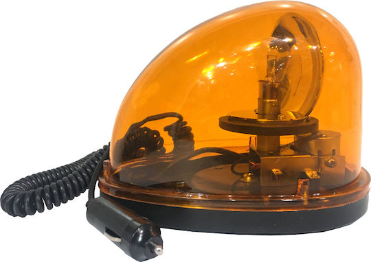 Auto Gs Φάρος Αυτοκινήτου 12V 250cm με Πορτοκαλί Φωτισμό
