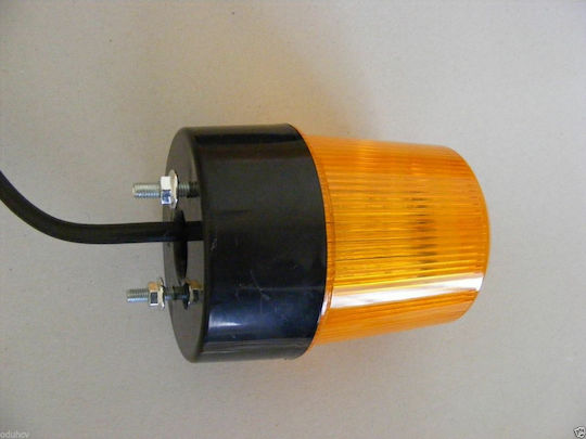 Car Beacon LED 24V with Orange Lighting