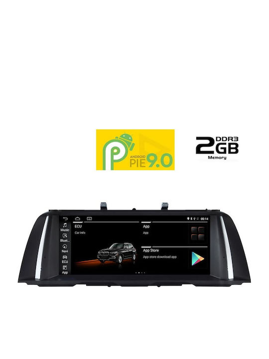 Digital IQ Car Audio System for BMW Series 5 2011-2016 (Bluetooth/USB/AUX/WiFi/GPS/Apple-Carplay/Android-Auto) with Touch Screen 10.25"