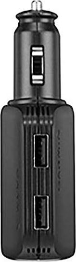 Garmin Car Charger Total Intensity 2.1A with Ports: 2xUSB 1xCigarette Lighter