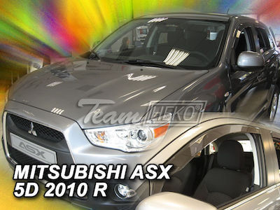 Heko Set of Windbreakers Front Car for Mitsubishi Asx 5D 2010 2pcs