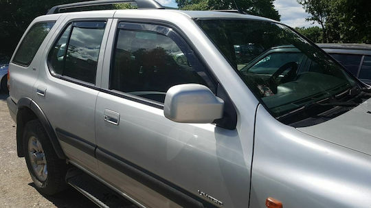 Heko Set deflectoare de vânt Dark Fime pentru Opel Frontera 2buc