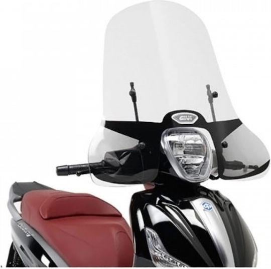 Givi Transparentes Visier Motorrad für Piaggio Medley 125 2016-2018 5612A