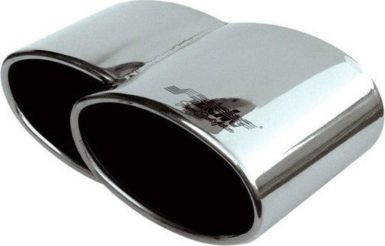 Simoni Racing Μπούκα Διπλή Inox Universal