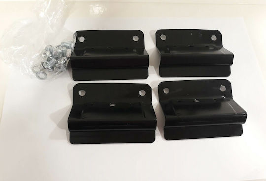 Hermes Legs for Roof Bars Ends of Bar for GS1/GS3 Bars 4pcs Seat Ibiza 4pcs