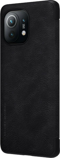 Nillkin Qin Book Piele artificială Negru (Xiaomi Mi 11)