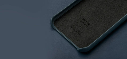 Native Union Clic Card Back Cover Δερμάτινο Μπλε (iPhone 11 Pro)