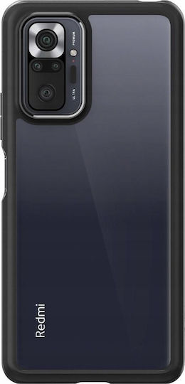 Spigen Ultra Hybrid Back Cover Πλαστικό 1.2mm Μαύρο (Redmi Note 10 Pro)