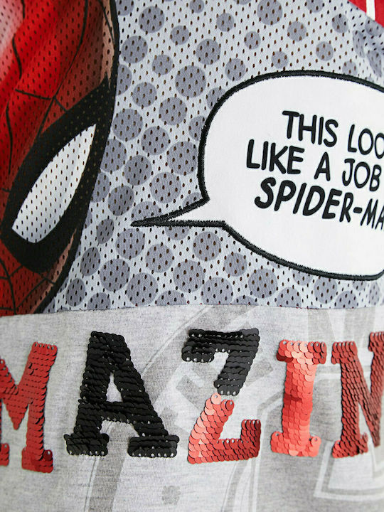 Παιδικό T-shirt Κόκκινο Spider