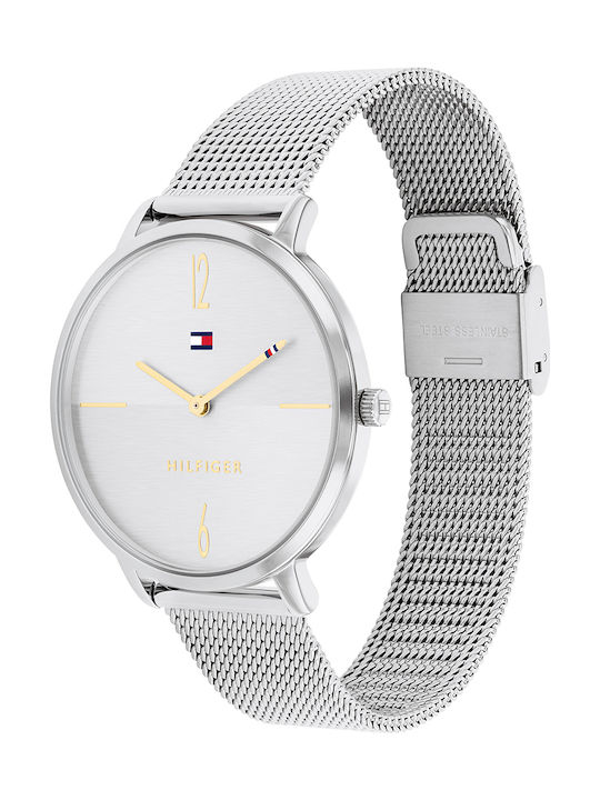 Tommy Hilfiger Liza Watch with Silver Metal Bracelet