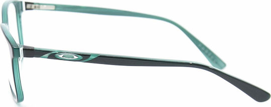 Oakley Ox1098 0553 5316137 Plastic Eyeglass Frame Black OX1098-05