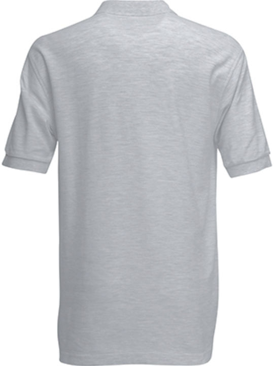 Fruit of the Loom 65/35 Heavy Ανδρικό Διαφημιστικό T-shirt Κοντομάνικο Heather Grey