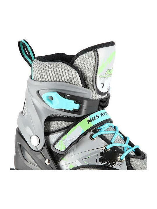 Nils NA10602A Kids Adjustable Inline Rollers Gray