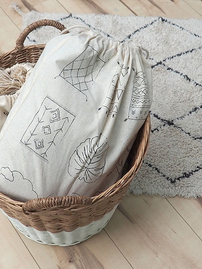 Lorena Canals Mini Bereber Kinder Teppich Beige 70x100cm