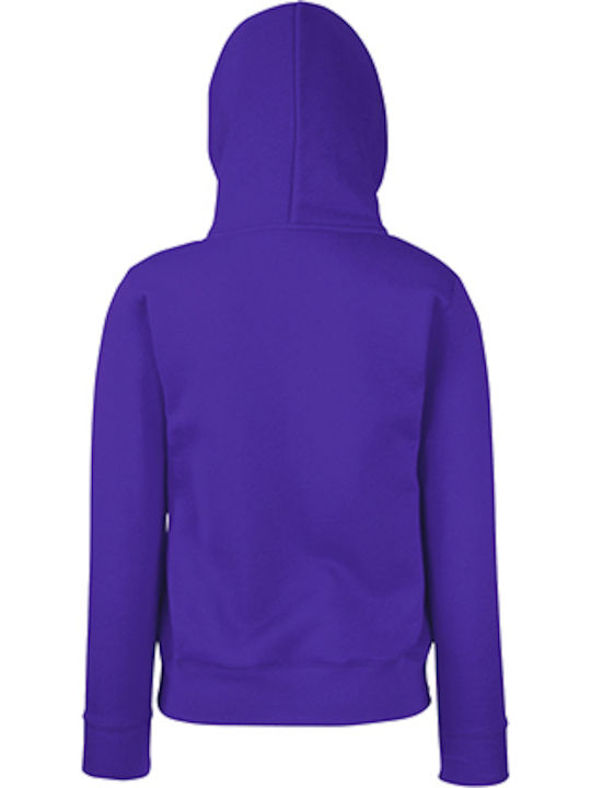 Fruit of the Loom Ladies Classic Werbe-Hoodie in Lila Farbe