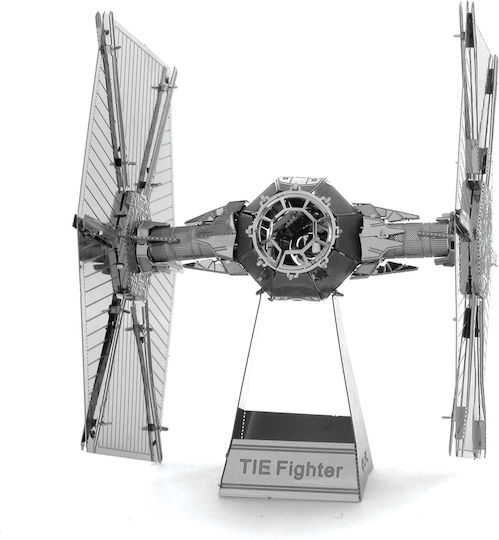 Fascinations Earth Imperial TIE Fighter Метал Фигура за Моделизъм Космически кораб 7.3x6.5x6см.