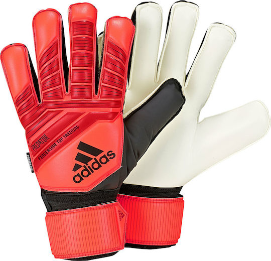 adidas Predator Top Training Fingersave Adults Goalkeeper Gloves Orange