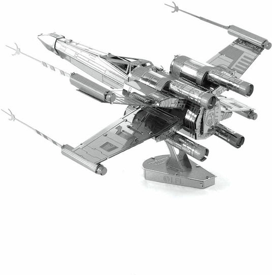 Fascinations X-Wing Star Fighter Metal Modeling Figure Spacecraft 10.1x8.5x5.1cm.