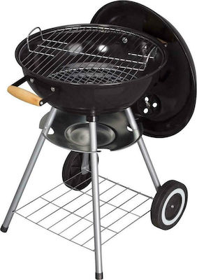 Kaiser Στρογγυλή Charcoal Grill with Wheels 43cm