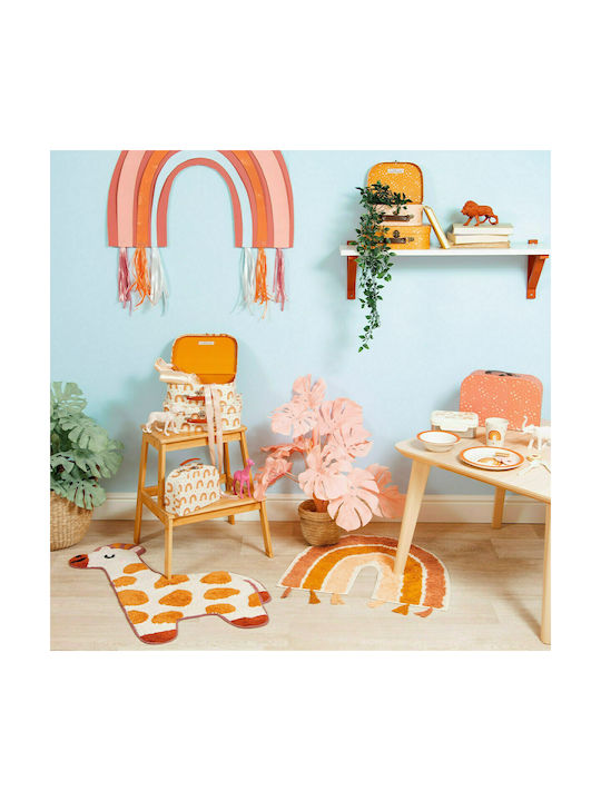 Sass & Belle Kids Cotton Rug Giraffe 57x80cm 15mm