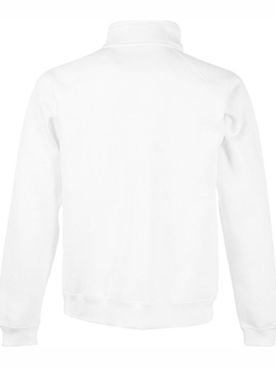 Fruit of the Loom Premium Ανδρική Διαφημιστική Ζακέτα Μακρυμάνικη σε Λευκό Χρώμα Fruit of the Loom Premium Ανδρική Διαφημιστική Ζακέτα Μακρυμάνικη σε Λευκό Χρώμα