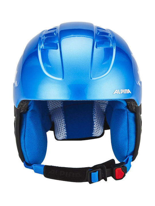 Alpina Carat Blue Star Παιδικό Κράνος για Σκι & Snowboard σε Μπλε Χρώμα