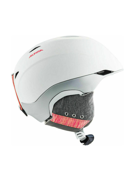 Alpina Parsena Damen Ski & Snowboard Helm White Flamingo Matt