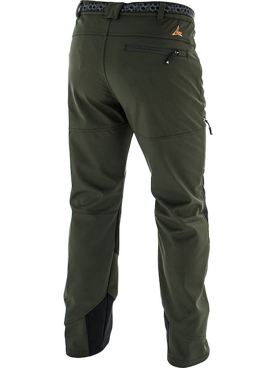 Apu Lhotse Softshell Men's Hiking Long Trousers Green