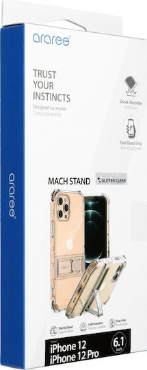 Araree Mach Back Cover Σιλικόνης Διάφανο (iPhone 12 / 12 Pro)