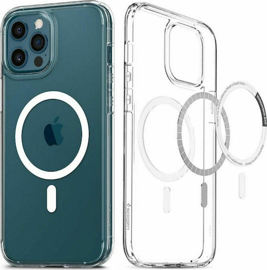 Spigen Ultra Hybrid Mag Задна корица Пластмаса 2мм Прозрачен (iPhone 12 Pro Max)