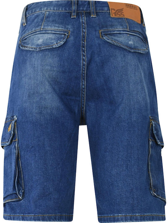 GAM003-21003 Men's Shorts Cargo Blue