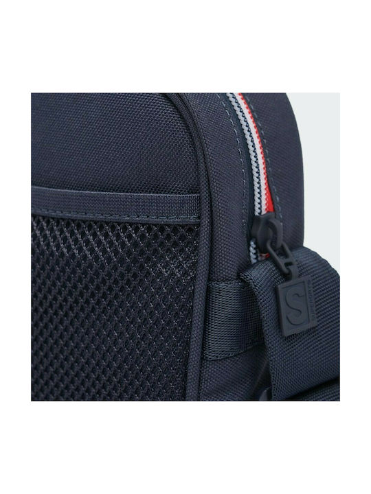 Sportstyle Side Men's Shoulder Crossbody Bag Navy Blue