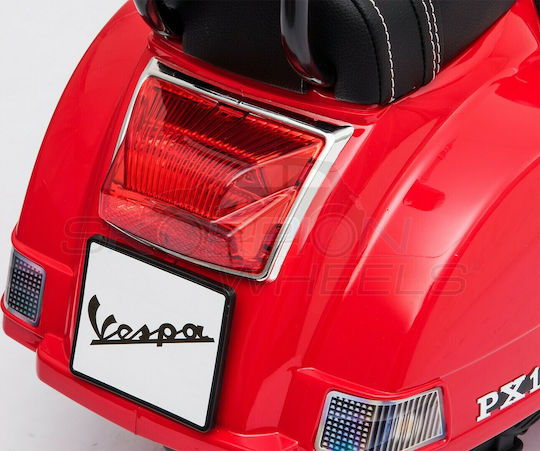 Παιδική Vespa Licensed Piaggio Ηλεκτροκίνητη 6 Volt Κόκκινη για 1+ ετών