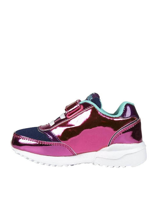 3438 Παιδικά Sneakers με Σκρατς Ροζ