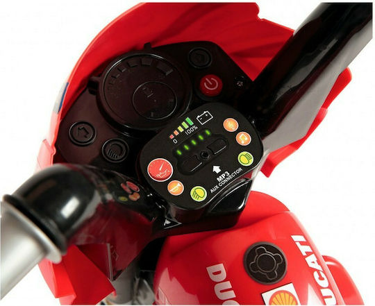Kids Motorbike Inspired Mini Ducati Evo Electric 6 Volt Red