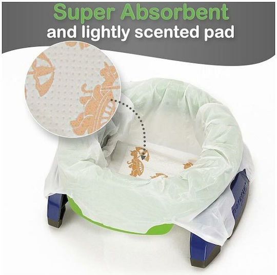 Potette Plus Potty Bags Transparent 90 Pieces
