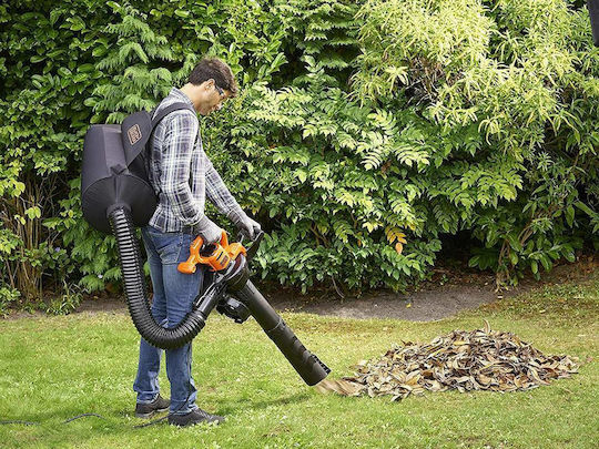 Black & Decker Blower / Vacuum Handheld Electric 2900W with Volume Control & Maximum Air Speed 390km/h