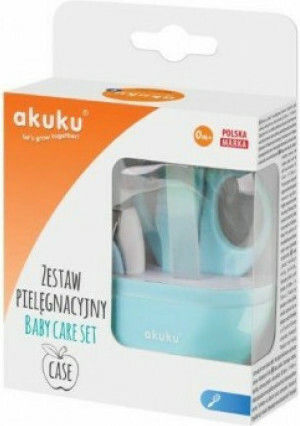 Akuku Baby Care Set Blue 4 Pieces
