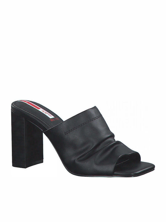 S.Oliver Chunky Heel Mules Black 5-27203-26-007