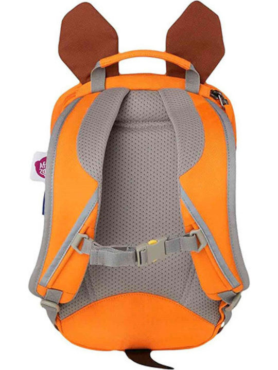 Affenzahn Ποντικάκι School Bag Backpack Kindergarten in Orange color 8lt