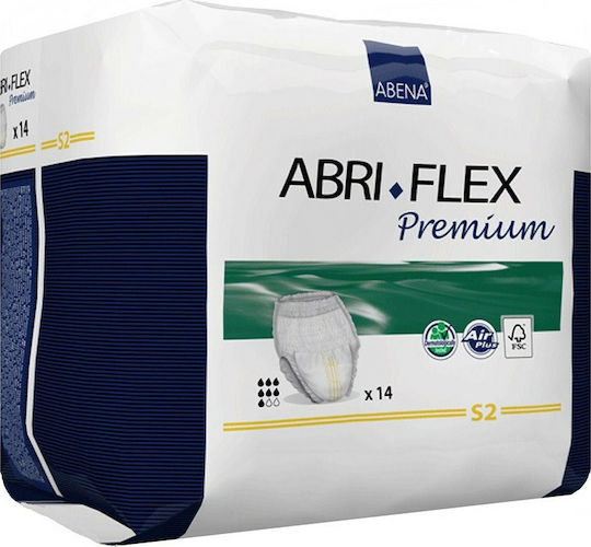 Abena Abri Flex Premium 2 Klein in Weiß Farbe 14Stück