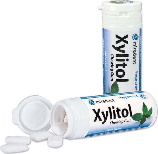 Miradent Xylitol Chewing Gum for Dry Mouth 30 Pieces