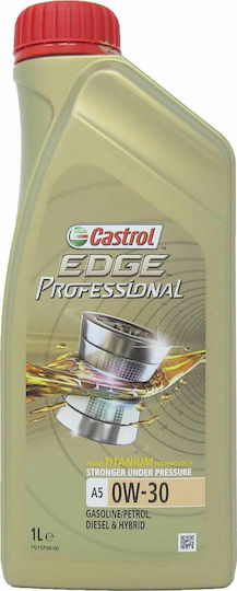 Castrol Edge Professional A5 Συνθετικό Λάδι Αυτοκινήτου 0W-30 1lt
