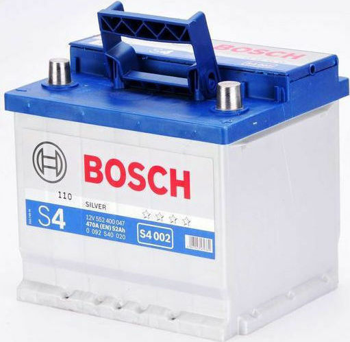 Bosch Batterie Auto S4002 mit Kapazität 52Ah und CCA 470A