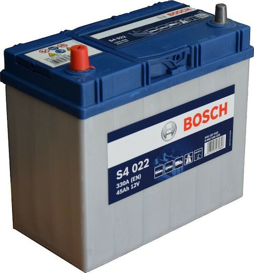 Bosch Batterie Auto S4022 mit Kapazität 45Ah und CCA 330A
