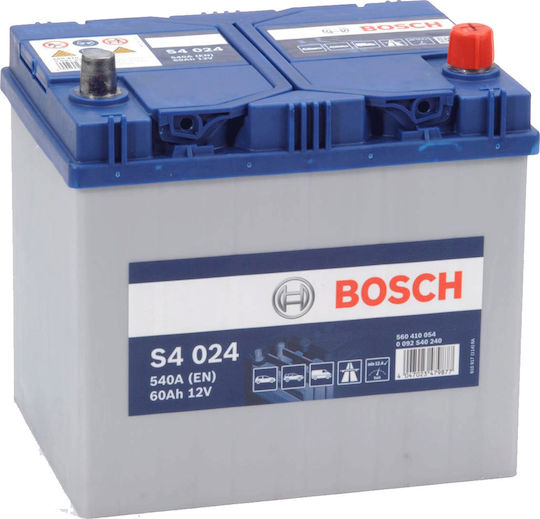 Bosch Baterie Auto S4024 cu Capacitate 60Ah și CCA 540A
