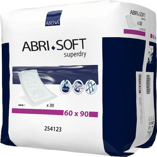 Abena Abri-Soft Superdry Υποσέντονα Ακράτειας 60x90cm 30τμχ 254123